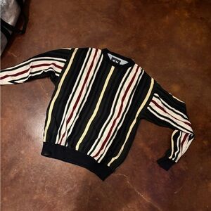 Striped Black Sweater